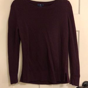 MAROON GAP SWEATER